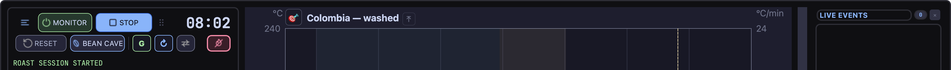 The window header at full width.